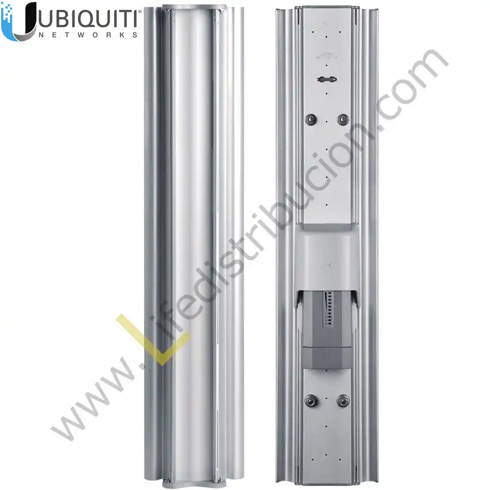 AM-M-V5G-Ti 5GHz Variable Beam Base Station, 17-16-15 dBi gain, 60-120 deg, Titanium, w / rocket kit