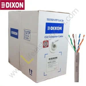 8050 LSZH DIXON CABLE SFTP CAT. 5E 4Px24 AWG LSZH Gris