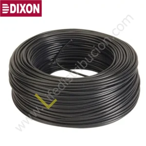 8010 LSZH DIXON CABLE INSTRUMENTACION 1Px18 AWG + TIERRA LSZH Negro