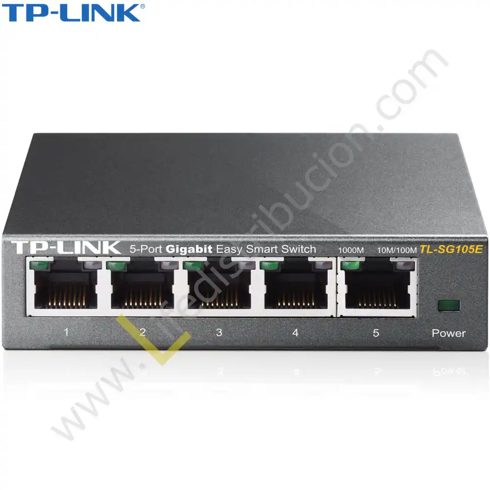 TL-SG105E TP-LINK SWITCH GIGABIT 05 PTOS 10/100/1000 MBPS - Imagen 2