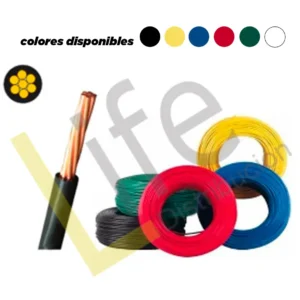 Cable THW-90 #12 AWG 100% COBRE RESISTENCIA 90º C ROLLO 100MTS