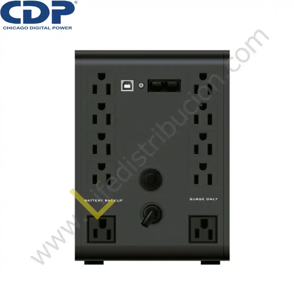 R-Smart 1210i 1200VA/720W R-SMART 1210I 220V, 10 TOMACORRIENTES - Imagen 2