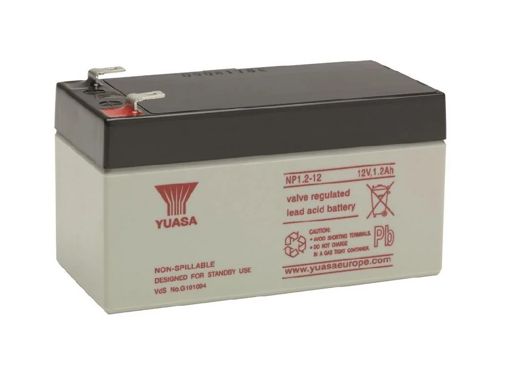 BATERIA YS NP 1.2-12 12V 1.2Ah 97x48x54mm