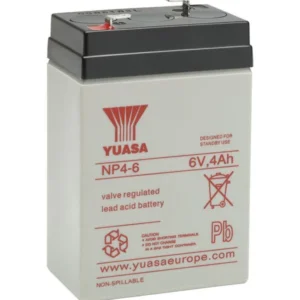 BATERIA YS NP 4-6 6V 4Ah 70x47x105mm