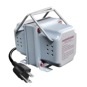TRANSFORMADOR 50W 220-110V ¨HURRICANE" PLOMO TOMA UNIVERSAL